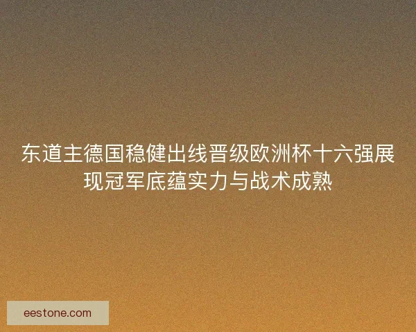 东道主德国稳健出线晋级欧洲杯十六强展现冠军底蕴实力与战术成熟